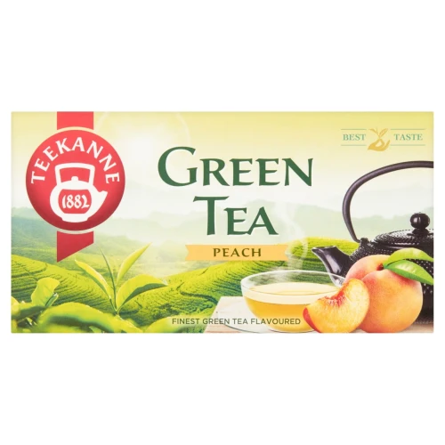 Teekanne Green Tea Peach Herbata zielona 35 g 20 torebek 710d25011116b18df87ab21c066f4a39