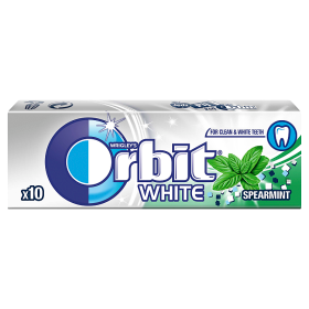 Orbit White Spearmint Guma do żucia bez cukru 14 g 10 drażetek x 24 88351a2e641a08b2fefd7eda207e07e2