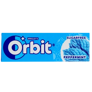Orbit Peppermint Guma do żucia bez cukru 14 g 10 drażetek