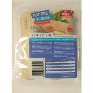 Hot Dog Pszenny 120 g 2x60 g Dakri