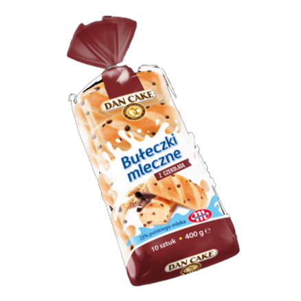 Dan Cake Bułeczki Z Czekoladą 400 g Dan Cake Bułeczki Z Czekoladą 400 g
