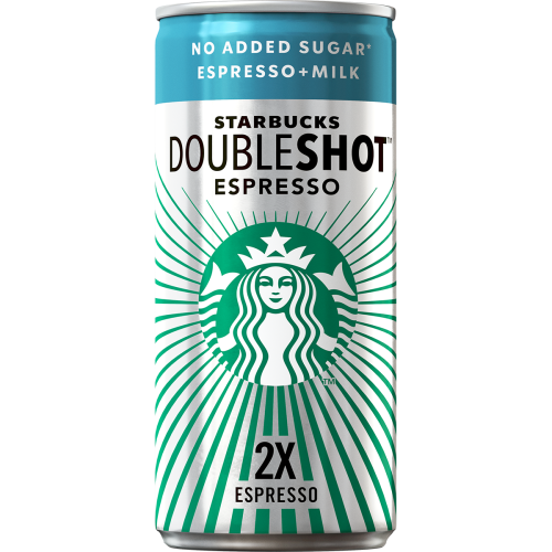Starbucks Espresso Doubleshot mleczny napój kawowy bez cukru 200 ml