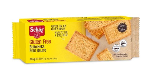 Schär Herbatniki bezglutenowe 165 g 4 x 5 sztuk 56f14683817fe2d37e7a61013c728a9a