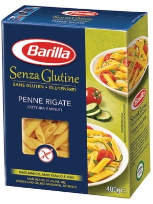 Barilla makaron bezglute penne rigate 400 g a3caeebd08db05f5e700e286dc49d90a