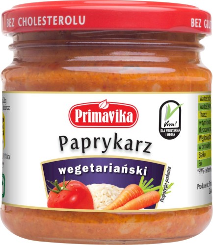 Primavika Paprykarz wegetariański z ryżem 160 g bd04f8f2dd5ebbfe3ea69fcaa75df1b8