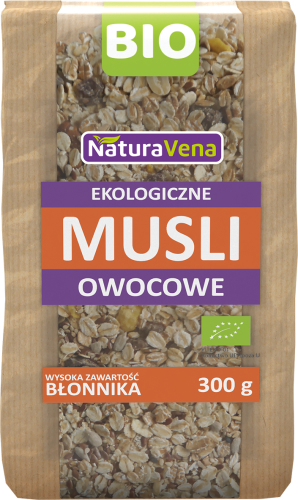 NaturAvena Musli owocowe BIO 300 g f6e03d3ee597fc66c8c2fe3aac05324c