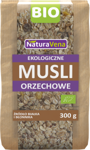 NaturAvena Musli orzechowe BIO 300 g