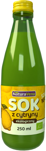NaturAvena Sok z cytryny BIO 250 ml 05acdfdc1fd8dd2a6a9dfa92983cbeef