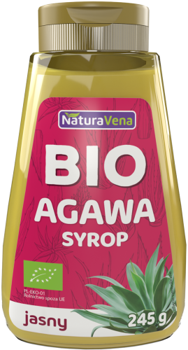 NaturAvena Syrop z agawy jasny BIO 245 g 6a119a15c3f83bdf834bb79a71ed7d1c