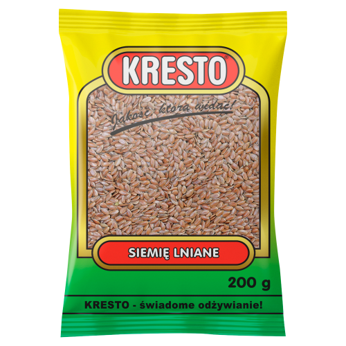 KRESTO Siemię lniane 200 g 5ab468ad397ed91aebe98ca8dac0bc79