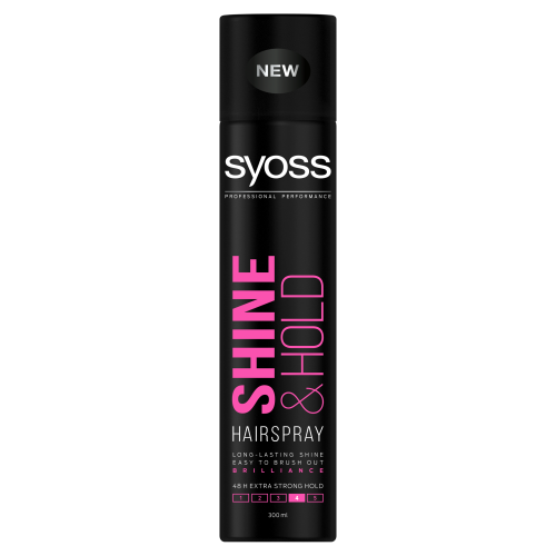 Syoss Shine & Hold Lakier do włosów 300 ml Syoss Shine &amp; Hold Lakier do włosów 300 ml