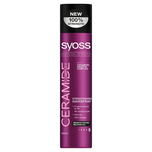 Syoss Ceramide Complex Lakier do włosów 300 ml de63cf0e013fb058c00ba35ff96db009