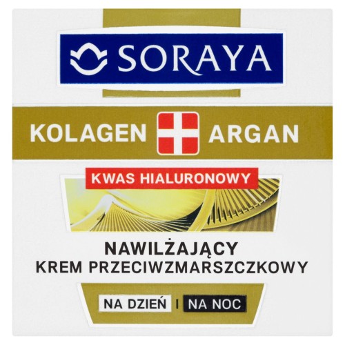 Soraya Kolagen Argan Nawilżający krem przeciwzmarszczkowy na dzień i noc 50 ml 9435a5bcb032a5eec85a774e5fe72029