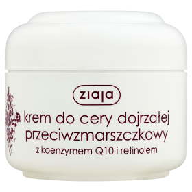 Ziaja Krem do cery dojrzałej przeciwzmarszczkowy 50 ml 79ea871237933c893a9b1d6b3fcedc35