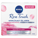 Nivea Rose Touch Nawilżający żel-krem z organiczną wodą różaną i kwasem hialuronowym 50 ml