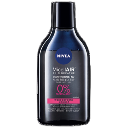 Nivea MicellAir Skin Breathe Profesjonalny dwufazowy płyn micelarny 400 ml Nivea MicellAir Skin Breathe Profesjonalny dwufazowy płyn micelarny 400 ml