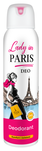 Lady in Paris Dezodorant w sprayu 150 ml