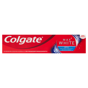 Colgate Max White Optic Pasta z fluorem 75 ml d7c6d2b20fb2f7b56531b00e98fa4518