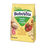 BoboVita Kaszka manna 3 owoce po 6 miesiącu 180 g