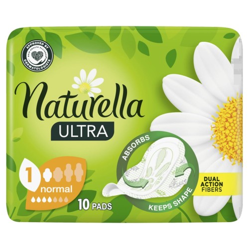 Naturella Camomile podpaski Normal 10 sztuk 806087035129de1c1c3e857c77b19ca3