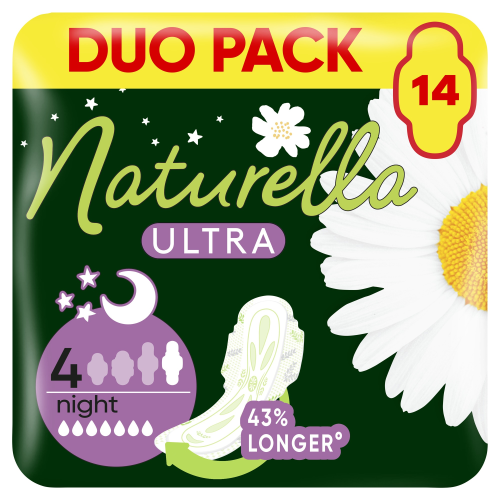 Naturella Ultra Night Camomile Podpaski x14