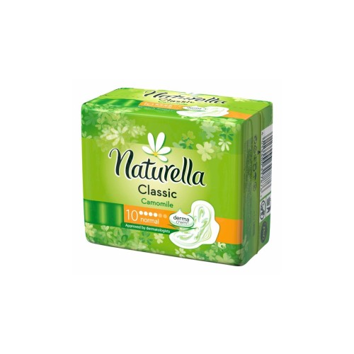 Naturella Classic Normal Camomile podpaski bez skrzydełek 10 sztuk adbcf14c3f6055124f991c233bbe6e7e