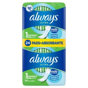 Always Ultra Standard Podpaski hig. 24 sztuki