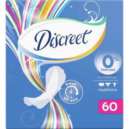 Discreet Air Oddychające wkładki higieniczne 60 sztuk a9945bed49db9f07fb331b51f746114f