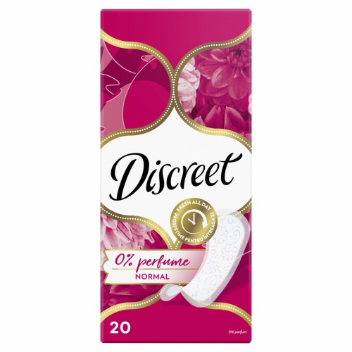 Discreet Normal Wkładki higieniczne 20 sztuk 88619a3b22ced2a0d194eac8b9705d70