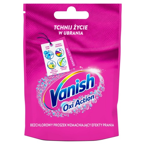 Vanish Gold Oxi Action Odplamiacz do tkanin 30 g 42cfdbbb41c76d35da7369951fd5ecaa