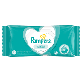 Pampers Sensitive Chusteczki nawilżane dla niemowląt 52 chusteczki 27329bab529c553e4a2a3cb85e439f3f