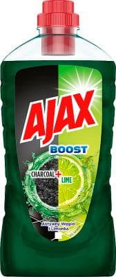 Ajax Boost Charcoal + Lime płyn do mycia podłóg i kafelków 1 l 76564094c2a05f118da059c46a73e223