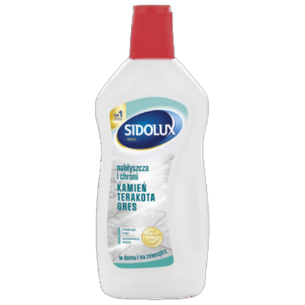 Sidolux Nabłyszczanie Środek do ochrony i nabłyszczania kamienia terakoty i gresu 500 ml Sidolux Nabłyszczanie Środek do ochrony i nabłyszczania kamienia terakoty i gresu 500 ml