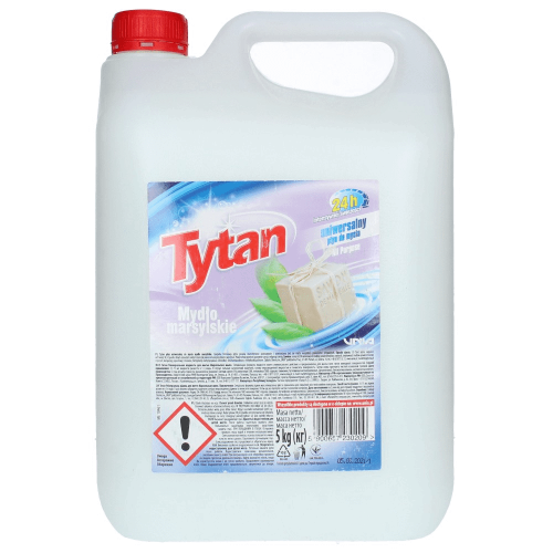 Tytan Mydło Marsylskie Płyn uniwersalny 5 kg 045f7bfeaeb5dac607f9df075b4f88fa