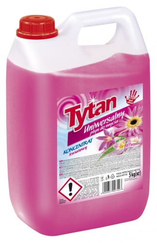 Tytan Uniwersalny płyn do mycia kwiatowy 5 kg d352cbb150cc265b2db3fa16ed71ba29