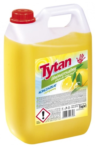 Tytan Uniwersalny płyn do mycia cytrynowy 5 kg 7568e5813ad0765f91300393de1a2715