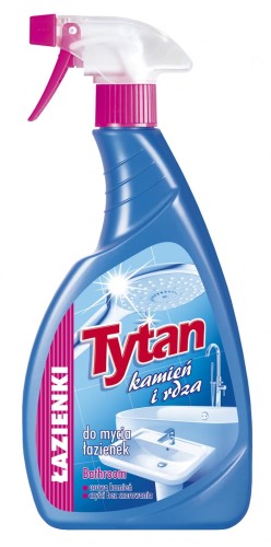Tytan Spray do mycia łazienek Kamień i rdza 500 g 1ca348615bf17a9629d2352f3d8c78ce