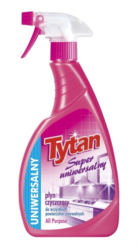 Tytan Płyn czyszczący super uniwersalny spray 500 g 7b71eb19d303bb5aed41b27e189cd17d