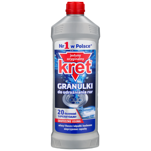 Kret Granulki do udrożniania rur 800 g