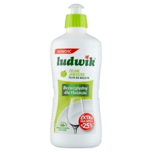 Ludwik Płyn do naczyń zielone jabłuszko 450 g