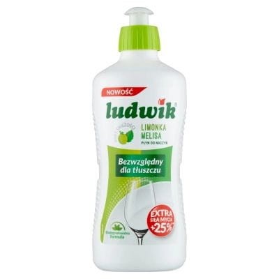 Ludwik Płyn do naczyń limonka melisa 450 g acf3a891b87f12c5fccb9ed692de438b