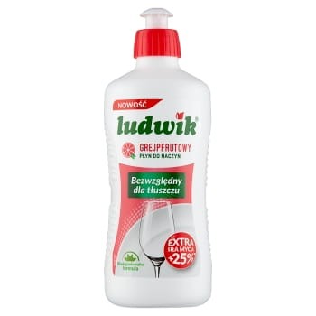 Ludwik Płyn do naczyń grejpfrut 450 g 3e68ea30466186260073b23b50ad3c76