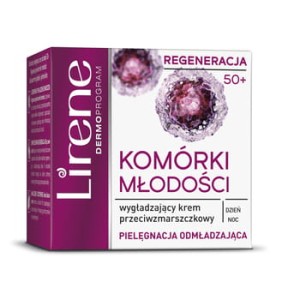 Krem Lirene odmładzanie 50+ przeciwzmarszczkowy 50 ml