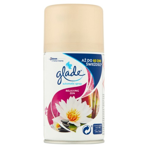 Glade by Brise Automatic Spray Relaxing Zen Zapas do odświeżacza powietrza 269 ml b44f0926f6fc9ab32c34a64fa27eebed