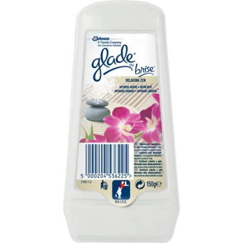 Glade by Brise Relaxing Zen Odświeżacz powietrza w żelu 150 g aafc7af66f426e6847f2c5c9bffbe669