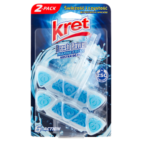 Kret Fresh Power Marine Fresh Kostka do WC 2 x 40 g ac74670a767db0d3feec54c1c3602504