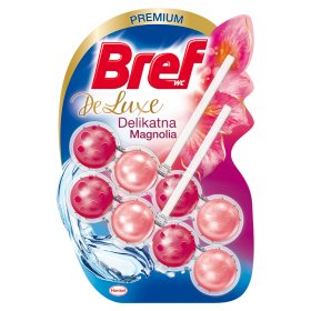 Bref WC DeLuxe Zawieszka toaletowa delikatna magnolia 2 x 50 g caa9710bf9afa2b926cb7efa1b1e46a9