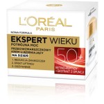 Krem L'Oreal Ekspert Wieku 50+ przeciwzmarszczkowy odbudowujący na dzień 50 ml