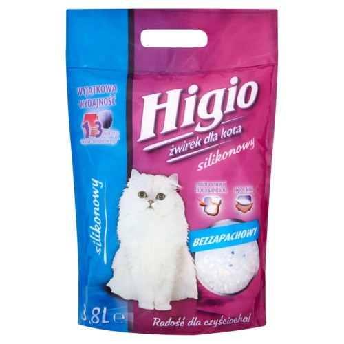 Higio Żwirek dla kota silikonowy 3,8 l 5effbe9892ac507ccfcda92e4a77d48c
