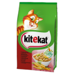 Kitekat z wołowiną i warzywami Karma pełnoporcjowa 300 g